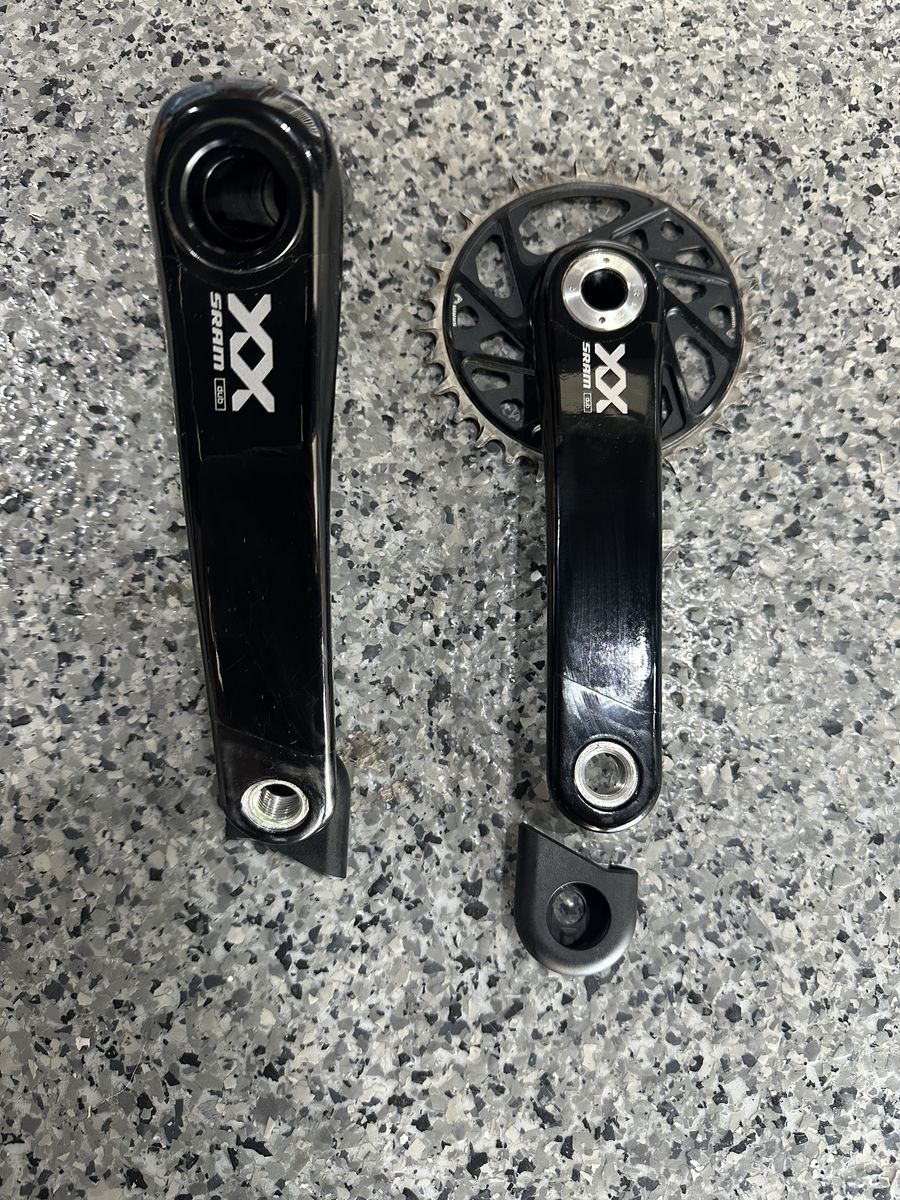 SRAM XX AXS carbon cranks