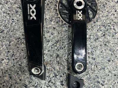 SRAM XX AXS carbon cranks
