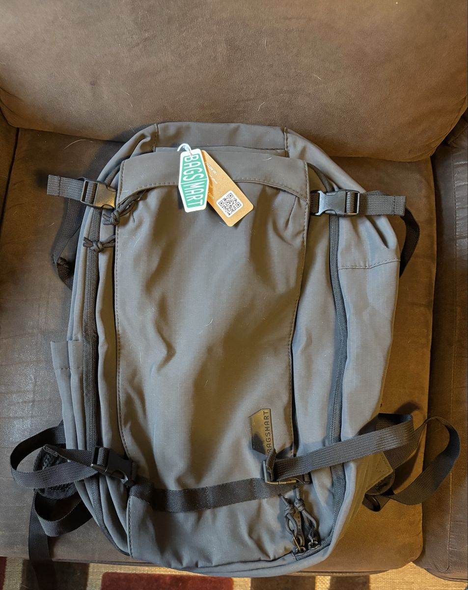 Bagsmart Grey Travel Backpack New with Tags