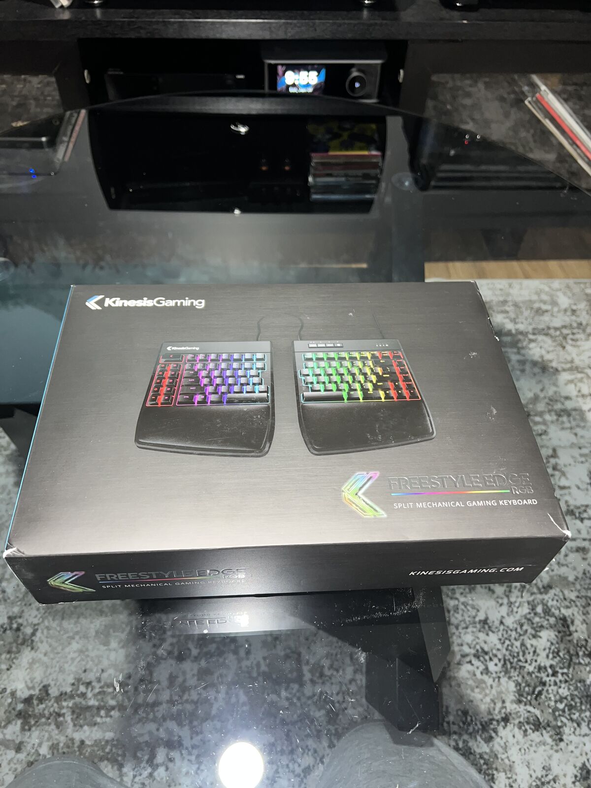 ️ Kinesis Freestyle Edge RGB Split Mechanical Keyboard – Cherry MX Switches (New Open Box) ️