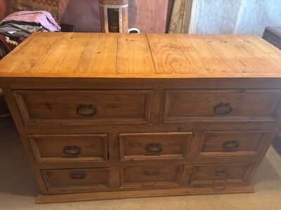 Dresser and small matching Chest