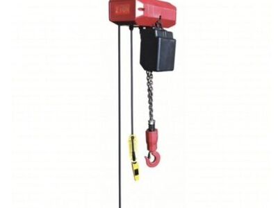 Brand new electric chain hoist and geared trolly