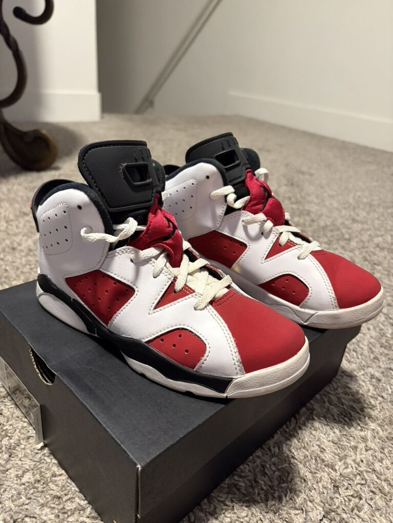 Nike Air Jordan 6 Retro Carmine 2.5Y