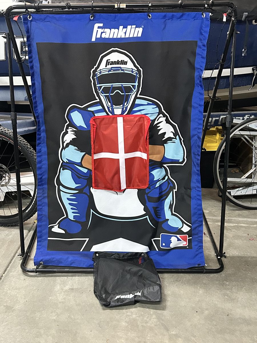 Baseball pitching target