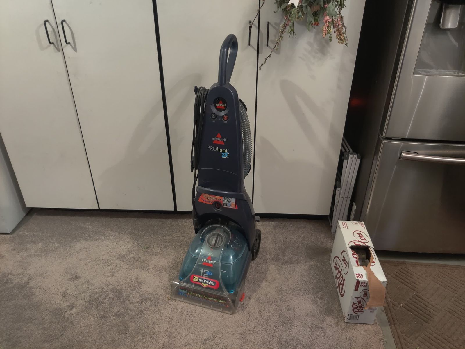 Bissell 9200 ProHeat 2X Carpet Cleaner, Cleaning Solutions, possible suction issue