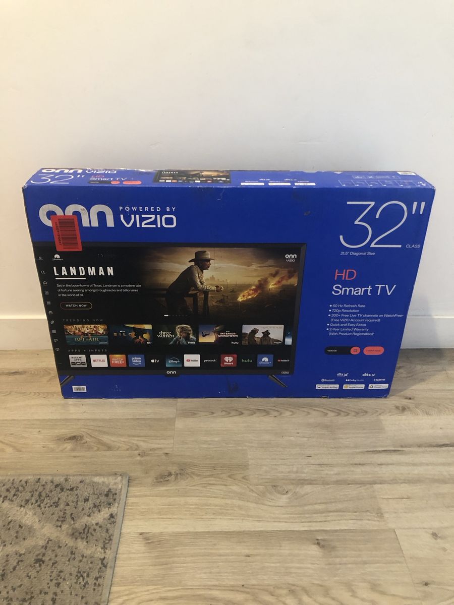 Onn Vizio 32" Class HD Smart TV - New, Unopened