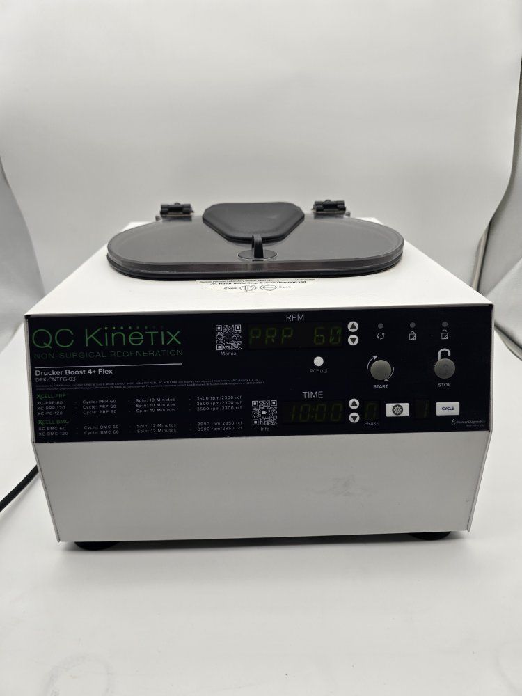 Drucker Boost 4+ Flex Centrifuge QC Kinetix DRK-CNTFG-03 | Tested 457 Cycles