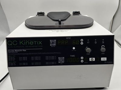 Drucker Boost 4+ Flex Centrifuge QC Kinetix DRK-CNTFG-03 | Tested 457 Cycles