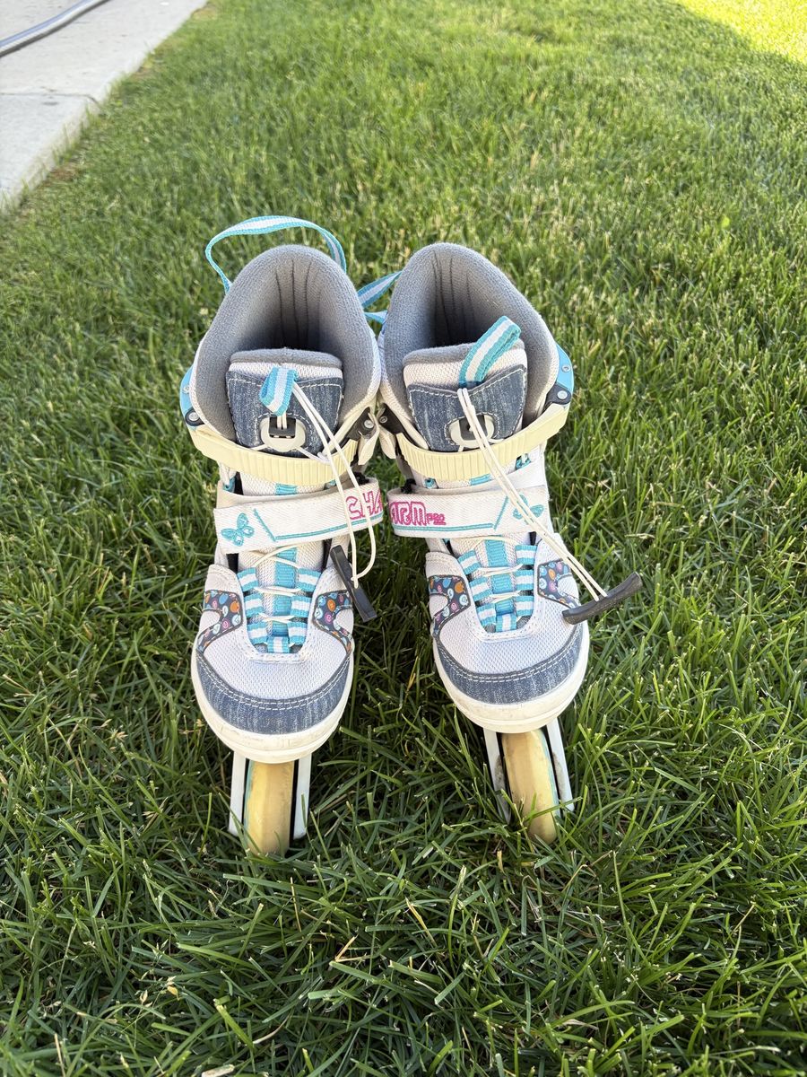 K2 Charm Pro Adjustable Inline Skates – Girls’ Sizes 11-2
