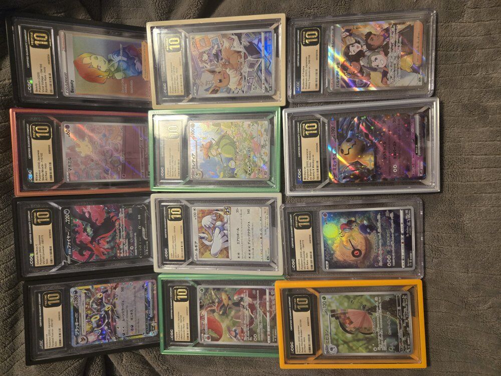 Pokemon slabs