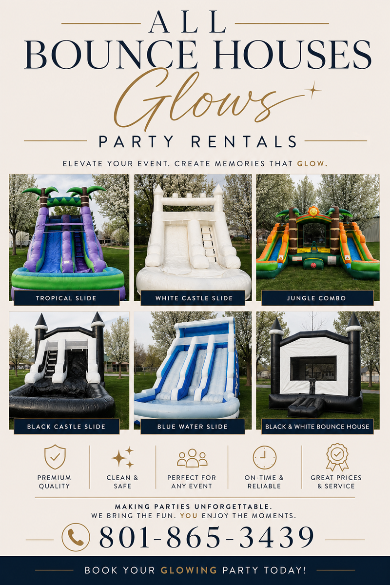 5 Water Slides & Bounce Houses For Rent