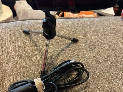 Like New Small Condensor Microphone W/stand