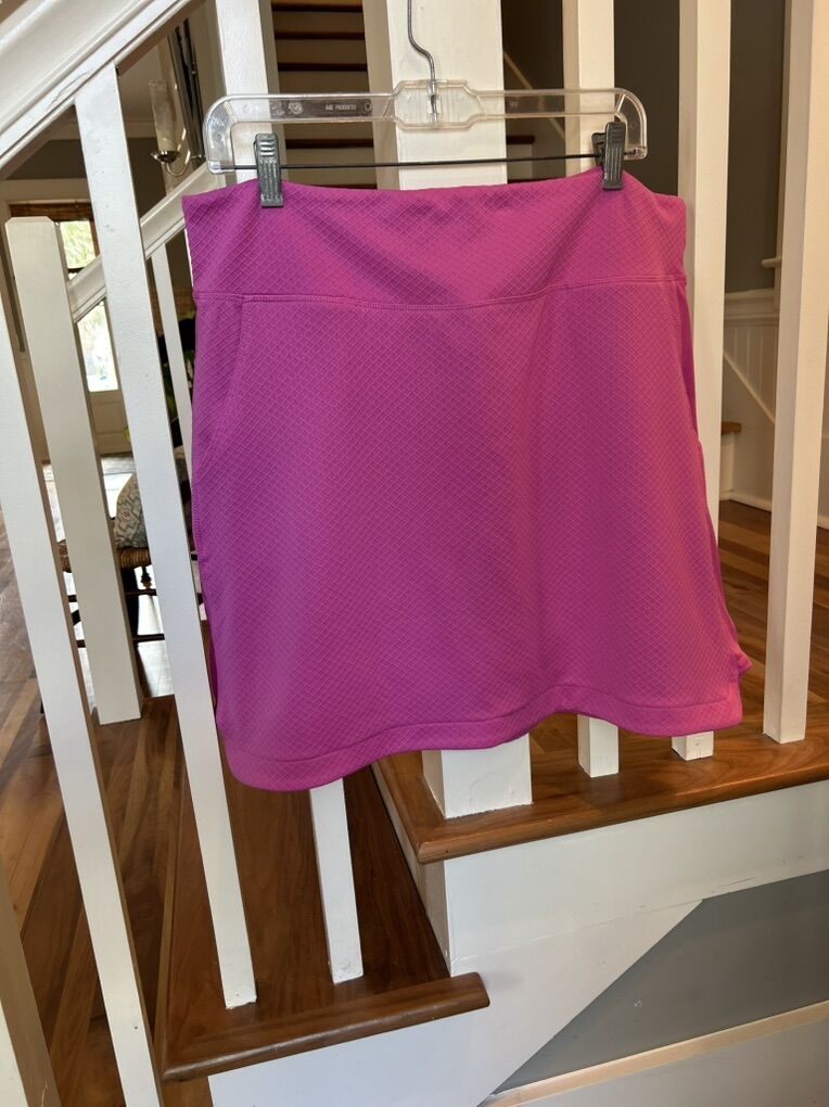 Nancy Lopez Pink Golf Skirt XL
