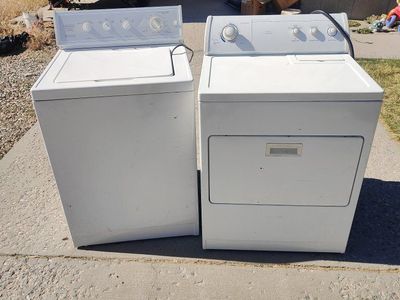 washer and dryer
