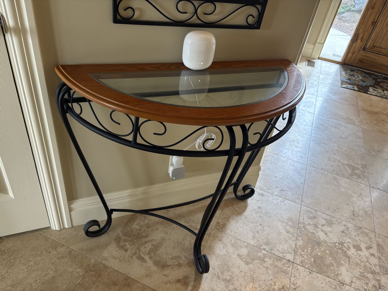 Entryway Table and Mirror $50 cash/venmo in Draper