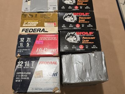 Mixed 12ga Ammo