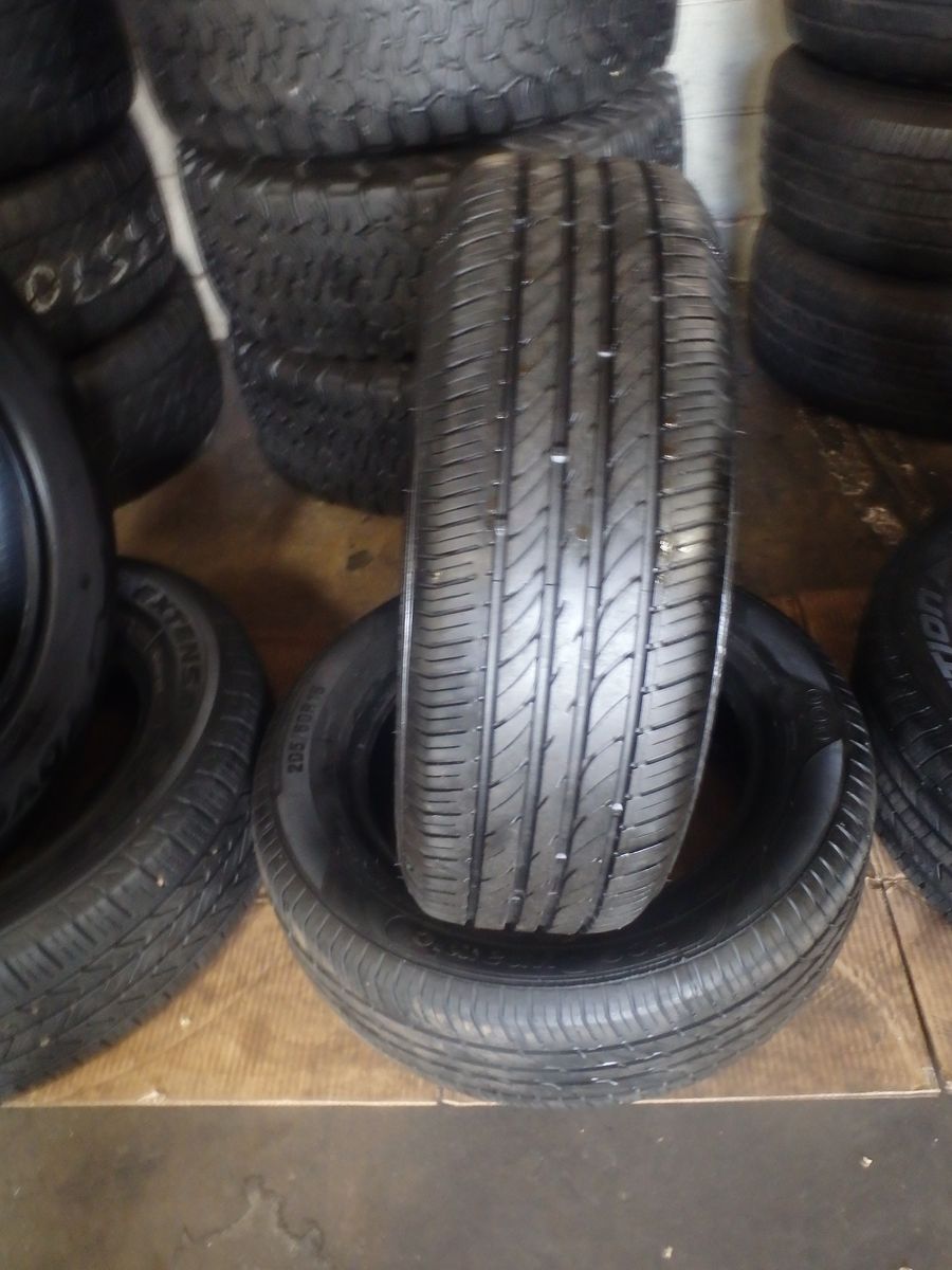 205/60R16 ECO DYNAMIC WATERFALL PAIR OF TWO USED TIRES