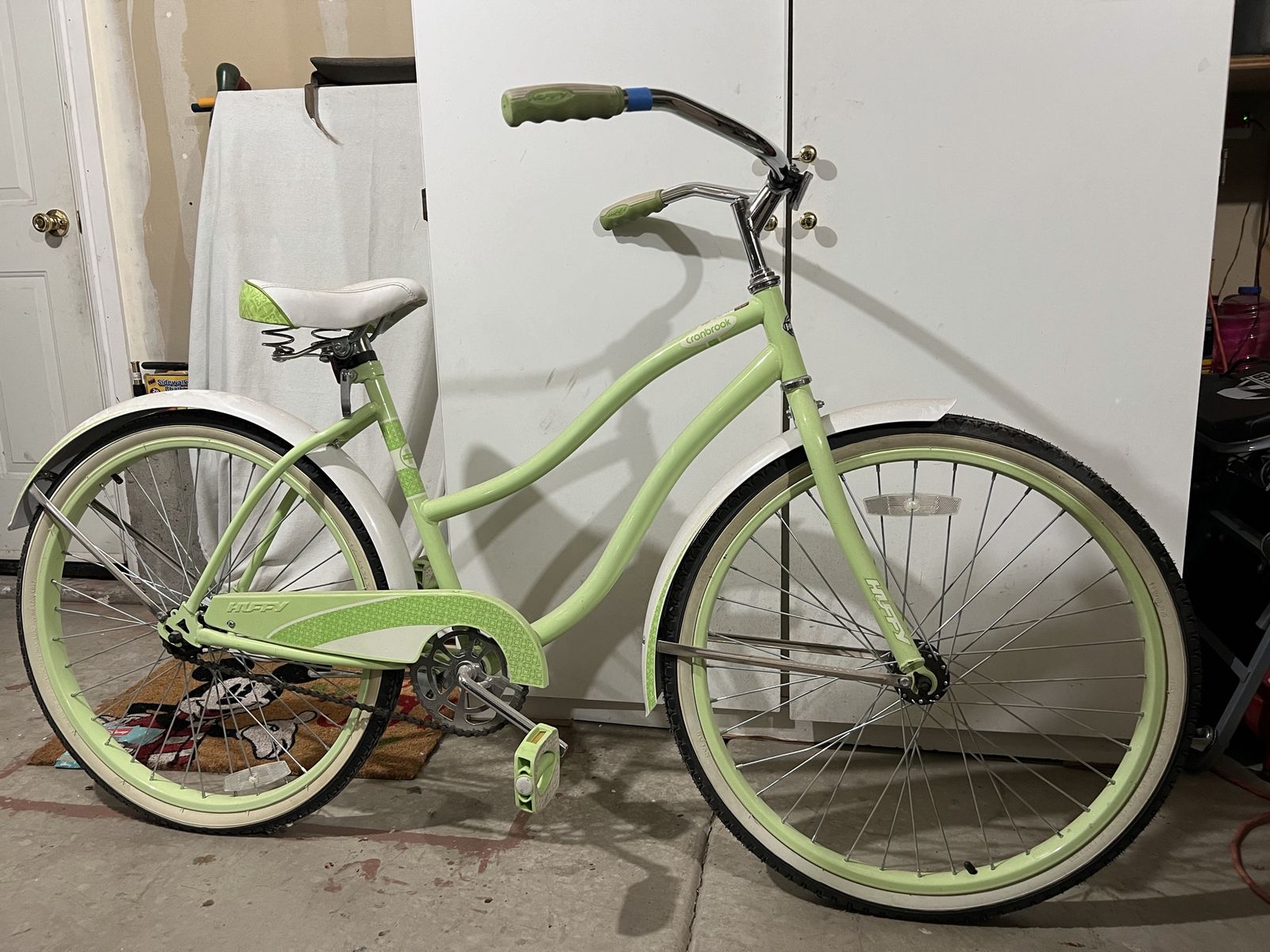 Huffy Cranbrook 26 Inch Women's Cruiser Bike - Light Green