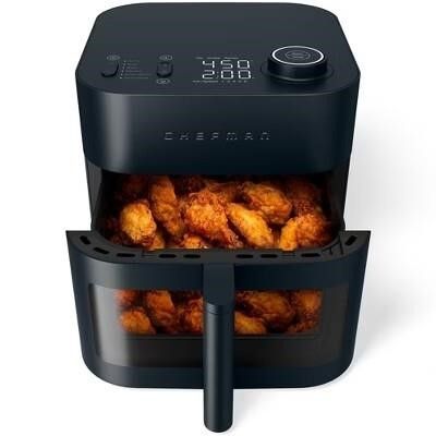 Chefman 8-Qt Air Fryer, 450 F, Quiet DC
