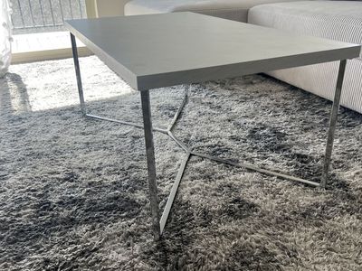 White marble style coffee table