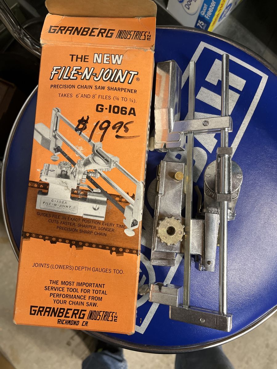 Chain Saw Sharpener.