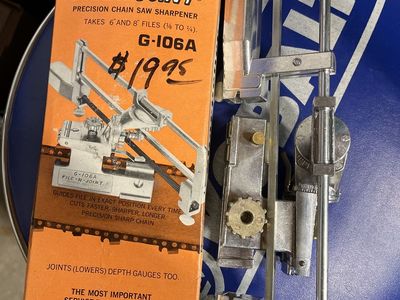 Chain Saw Sharpener.