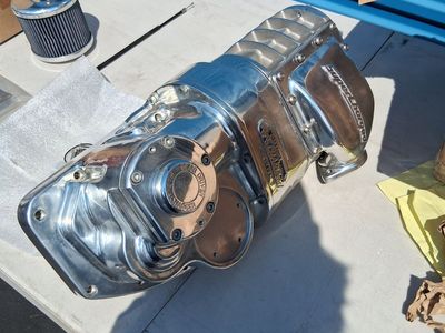 Harley Davidson Supercharger:
HOT-ST MC-80 Magnacharger 88 cu. in. Twin-Cam - 88 -156 cu. in.