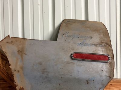 1968 Ford Mustang California Special GT/CS Quarter Panel