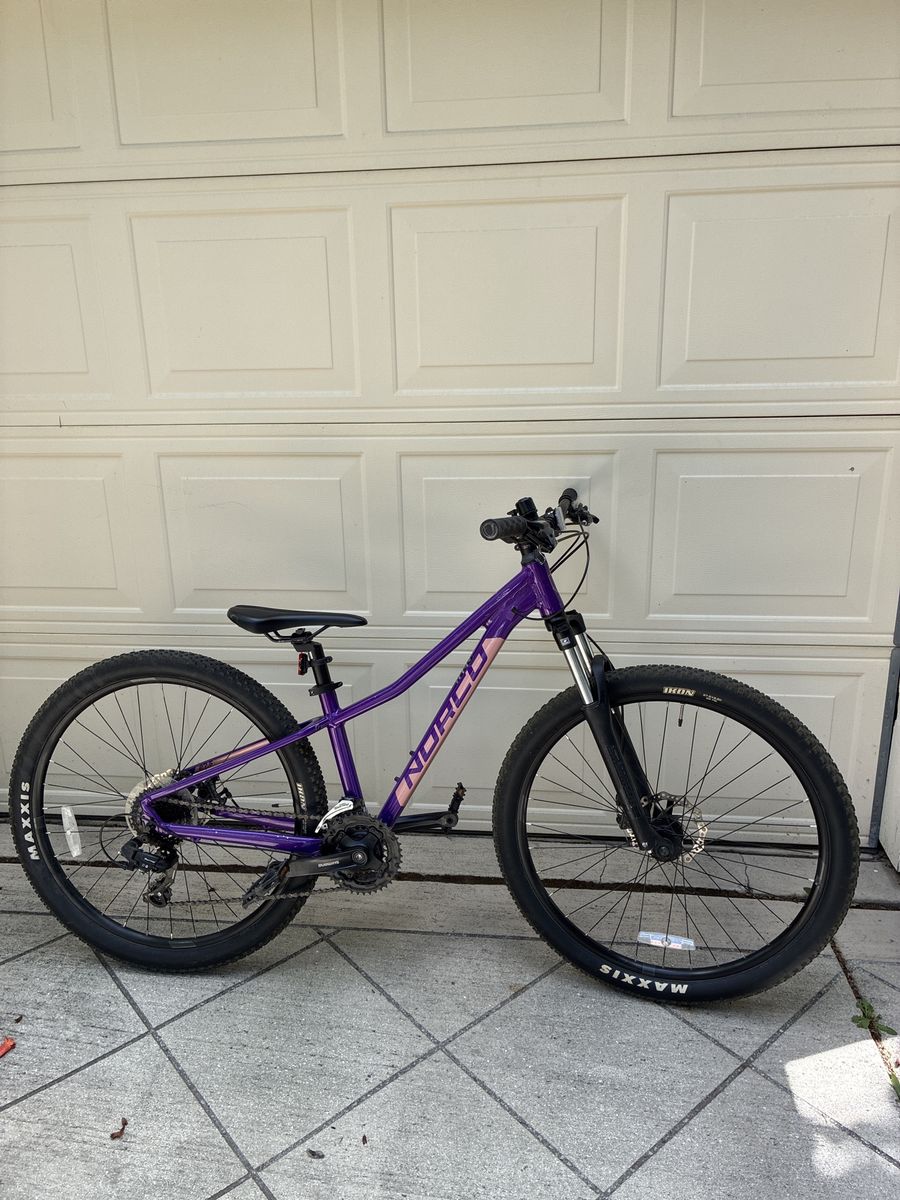 Norco Mountain Bike Purple Hardtail 27.5 Inch Wheels