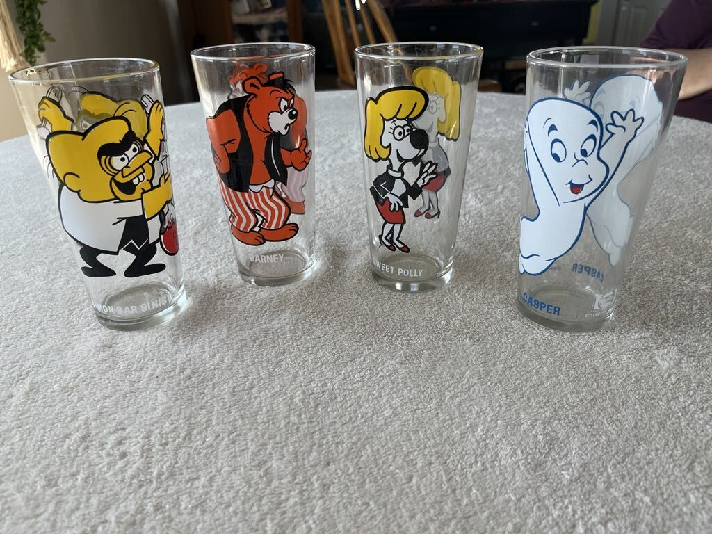 Pepsi Antique Glasses