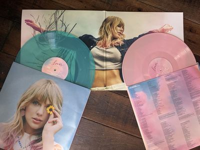 Taylor Swift Lover Deluxe Edition Colored Vinyl 2 LP Record Set