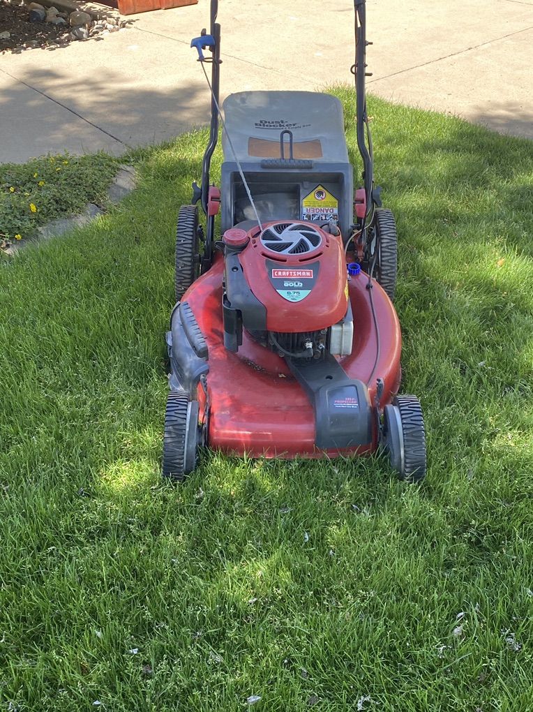 Sears Self Propelled Rear Bagger