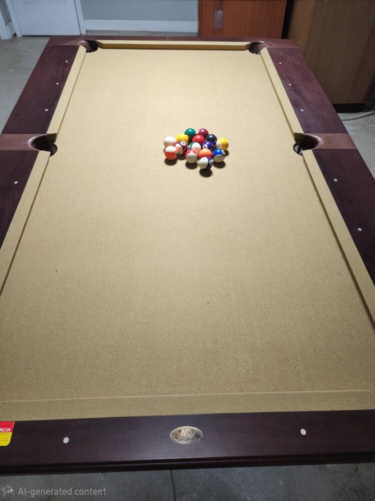 Pool table with ping pong