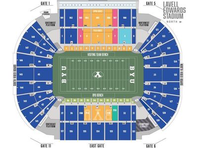 Wanted 4 to 6 BYU Season Football Seats Together
