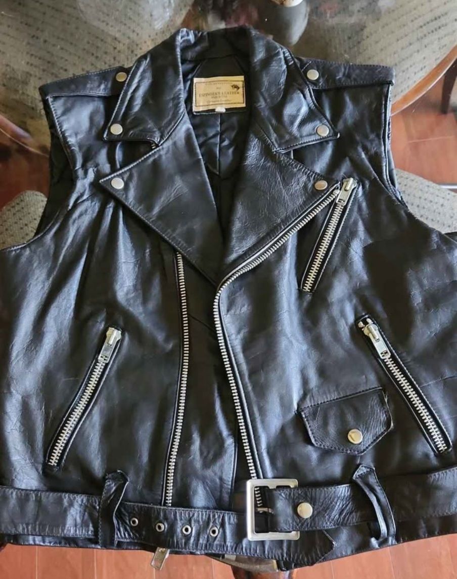 Vintage Leather vest