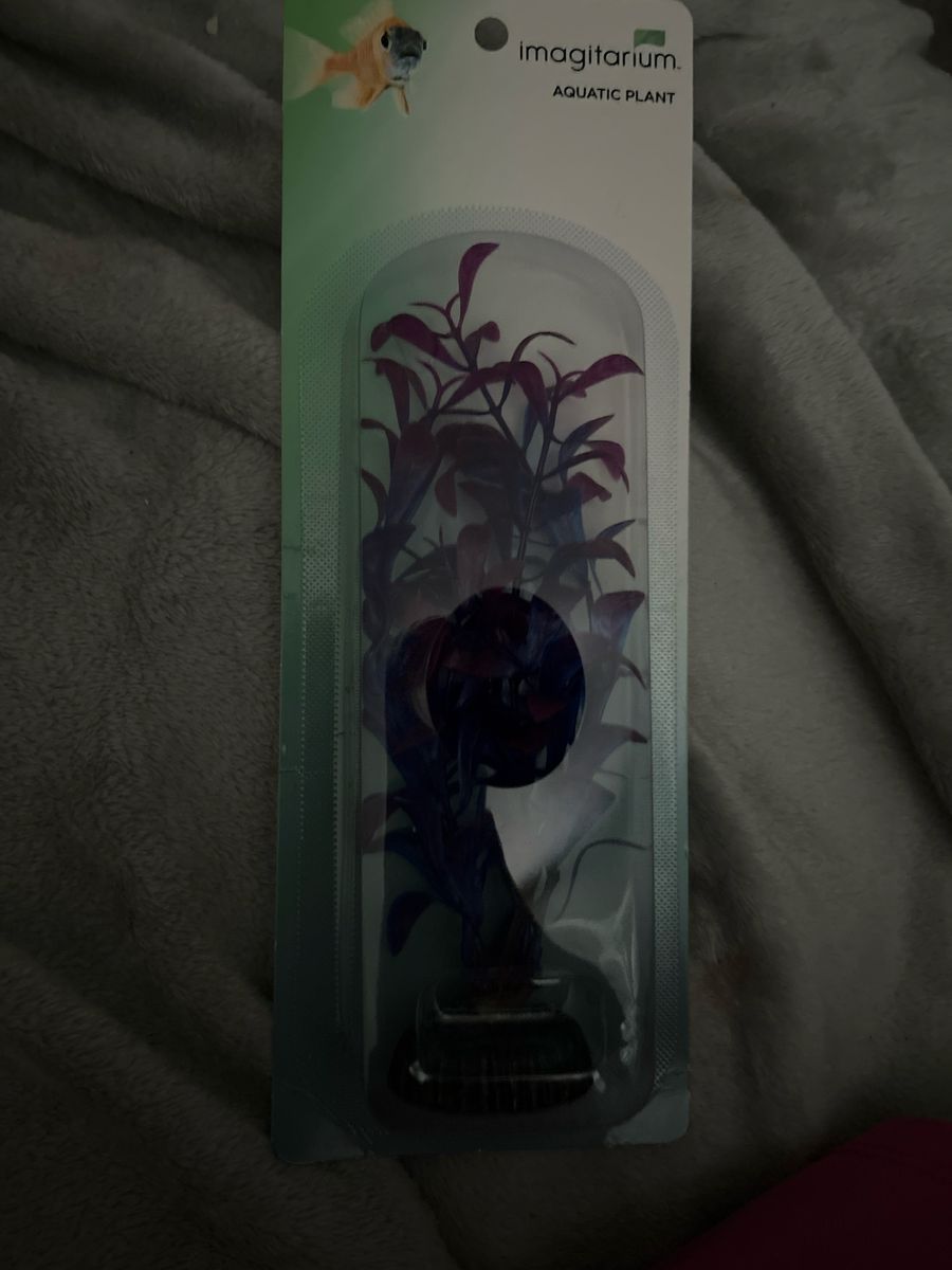 Imagitarium Aquatic Plant Artificial Fish Tank Decor New in Package