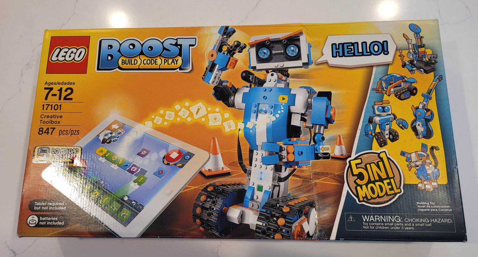 new sealed Lego Boost-helps teach coding