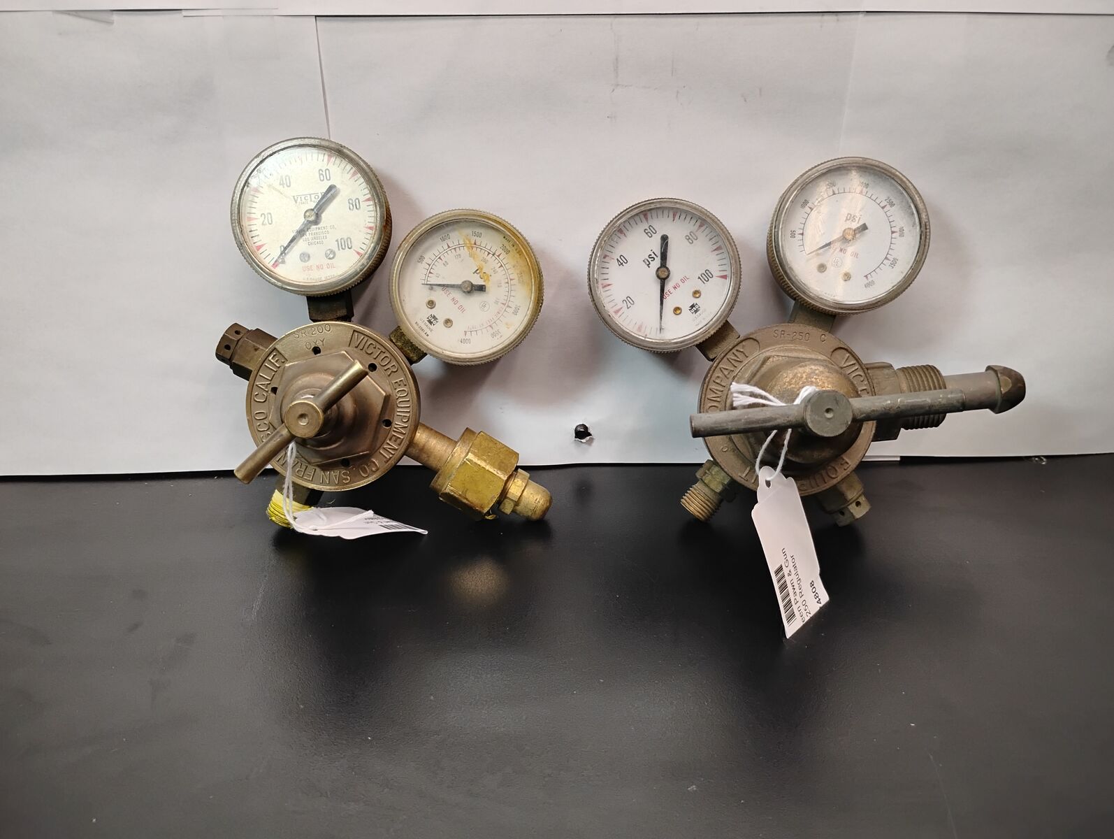 Victor OXY / Acetylene Single Stage Medium Duty Regulators