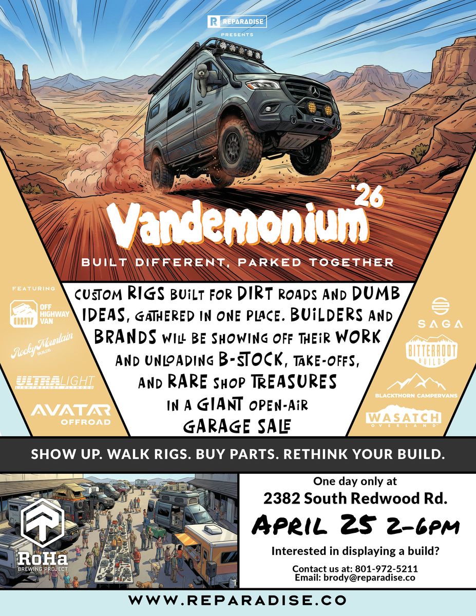 Yard Sale Van Parts, Take offs and randoms Van stuff