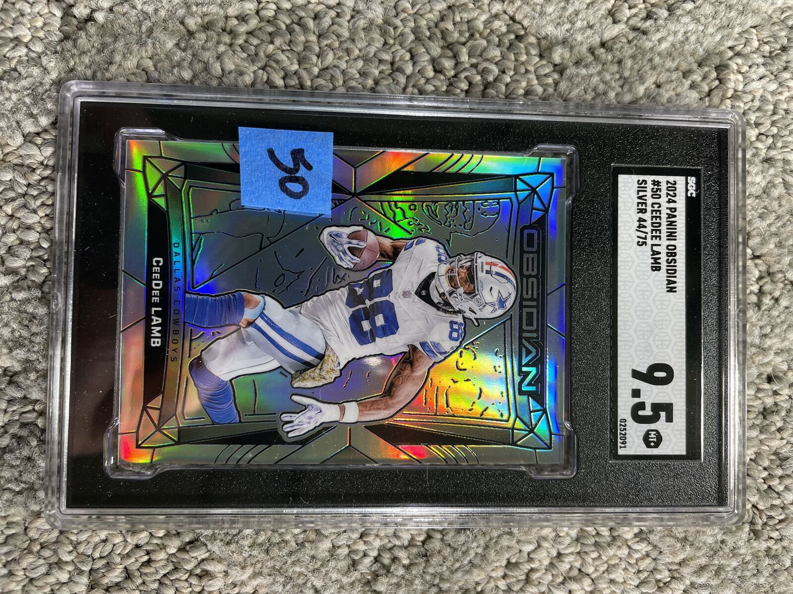 Ceedee Lamb Dallas Cowboys graded slabs $50-$55