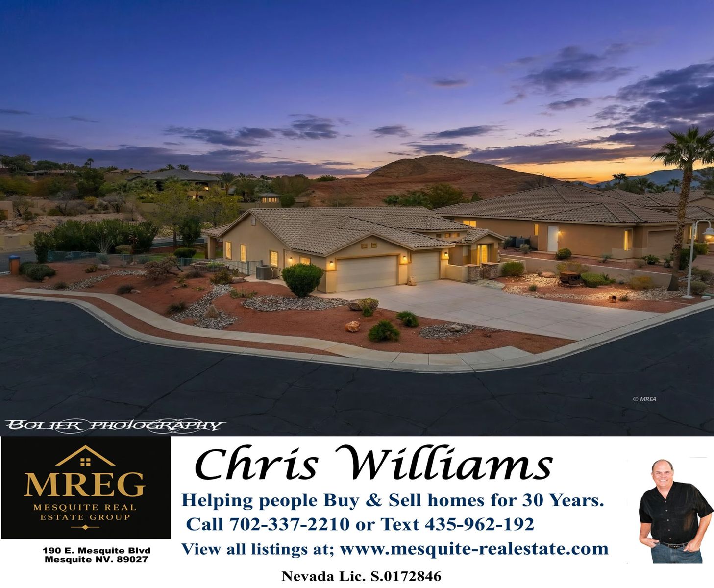 2,101 SF Three bed, two bath with a den/office 3 car garage.