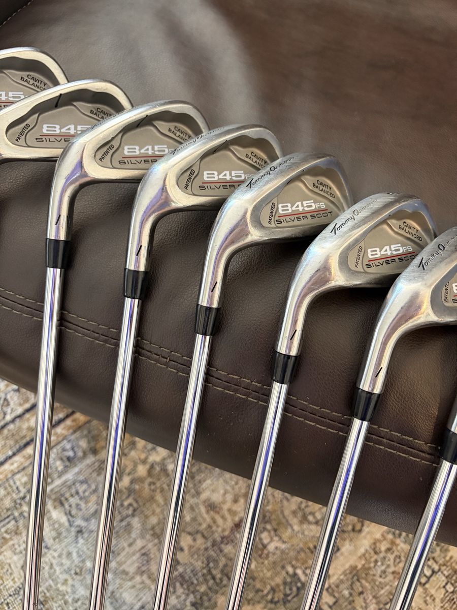 Tommy Armour 845 Silver Scot left handed irons