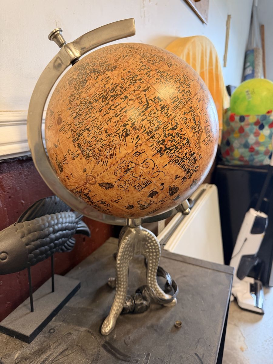 Vintage globe