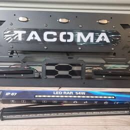 NEW Stealth Laser iron Grill Grille for Tacoma Third Gen 2016 - 2023, black ,1 Pc,Incl LEDs
