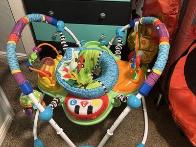 Baby Jumper and Activity Center with Interactive Toys