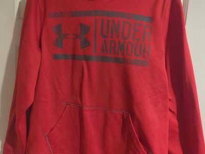 Youth XL Under Armour red hoodie