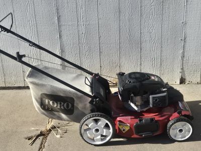 toro 22" recycler self propelled.