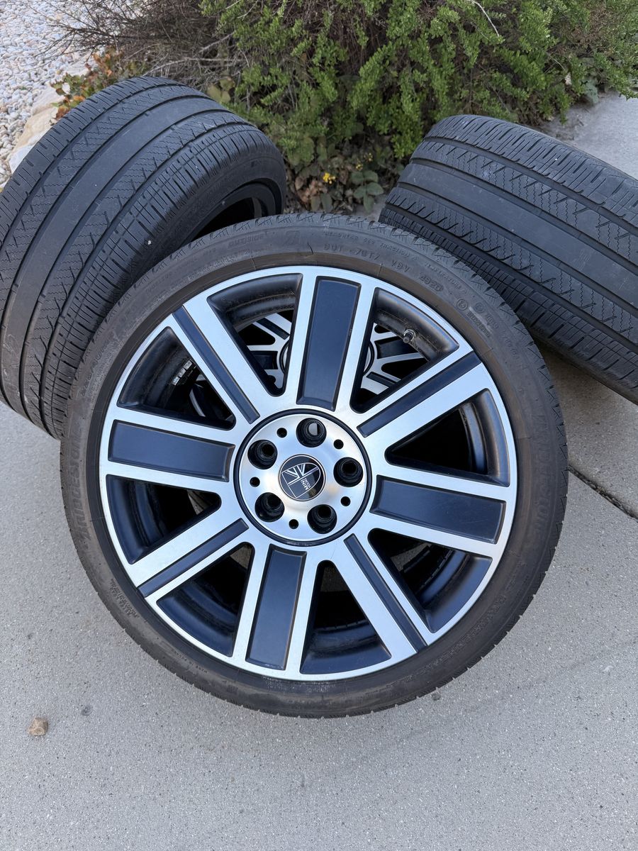 2020-2023 Mini Cooper OEM Wheels — 18x7 Machined Charcoal, Set of 4