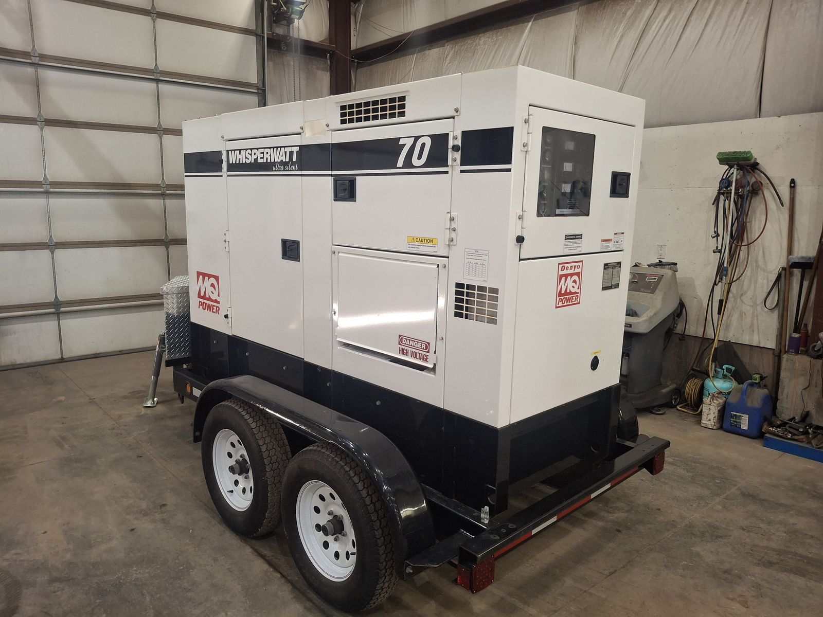 Whisperwatt 70kva Diesel Generator