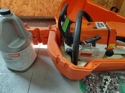 Stihl 026 Chains saw + accessories